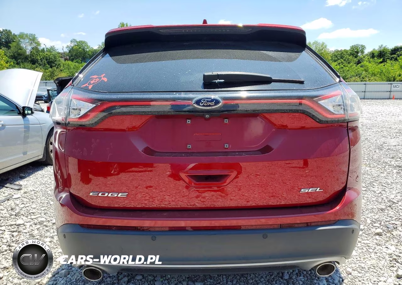 2017 Ford Edge Sel VIN:2FMPK3J84HBB15494 - 6