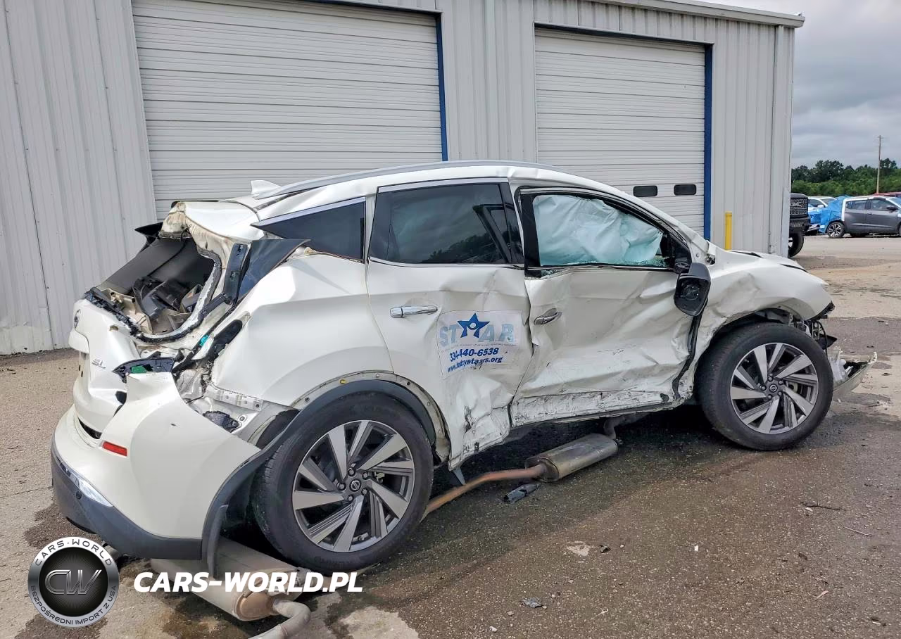 2019 Nissan Murano Sl VIN:5N1AZ2MJ8KN129260 - 3