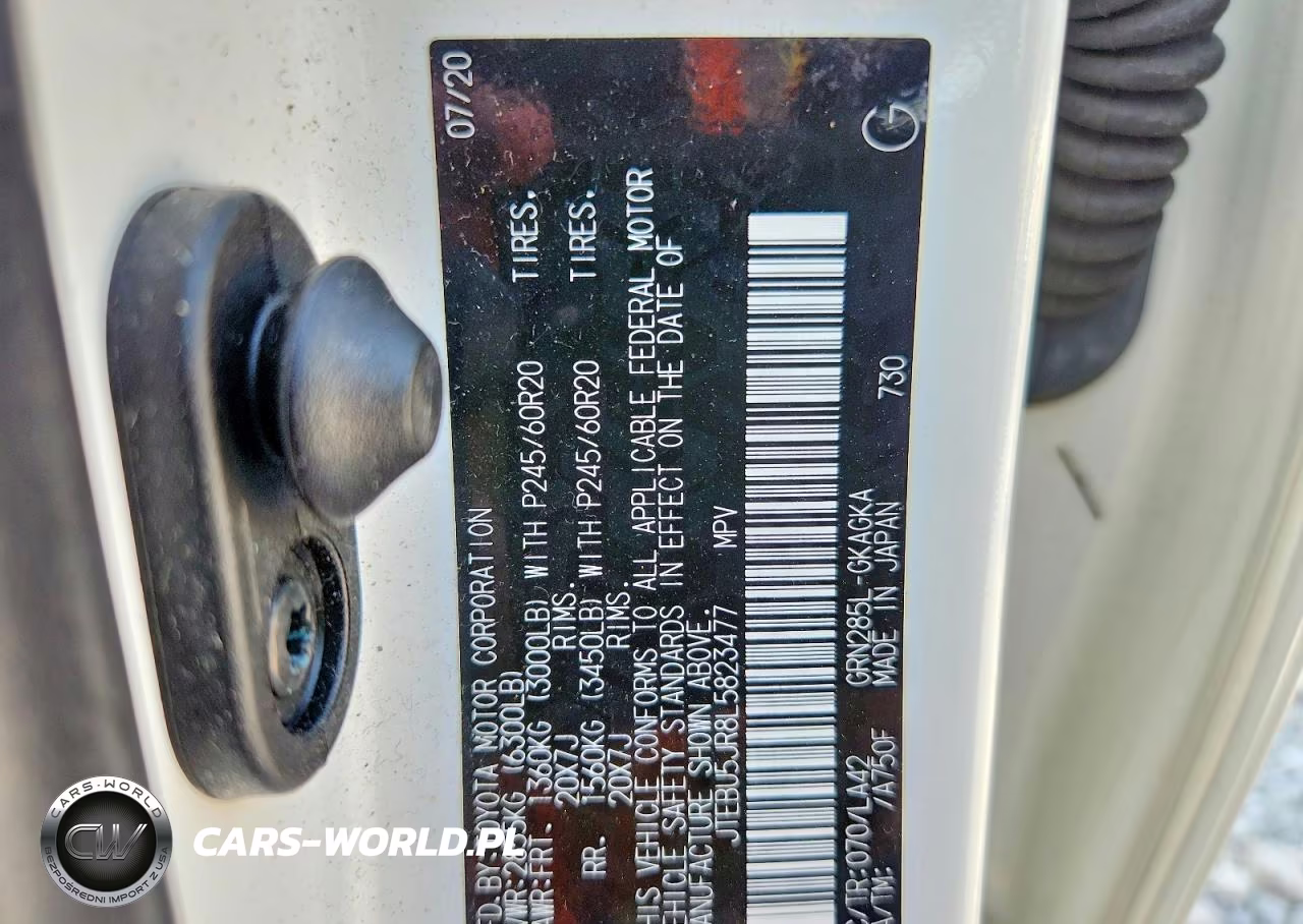 2020 Toyota 4Runner Limited VIN:JTEBU5JR8L5823477 - 13