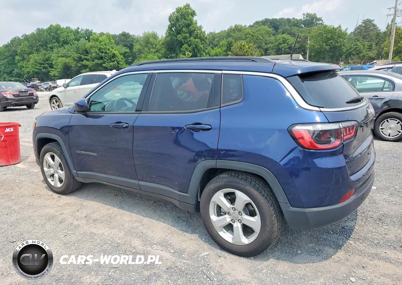 2021 Jeep Compass Latitude VIN:3C4NJCBB9MT542760 - 2