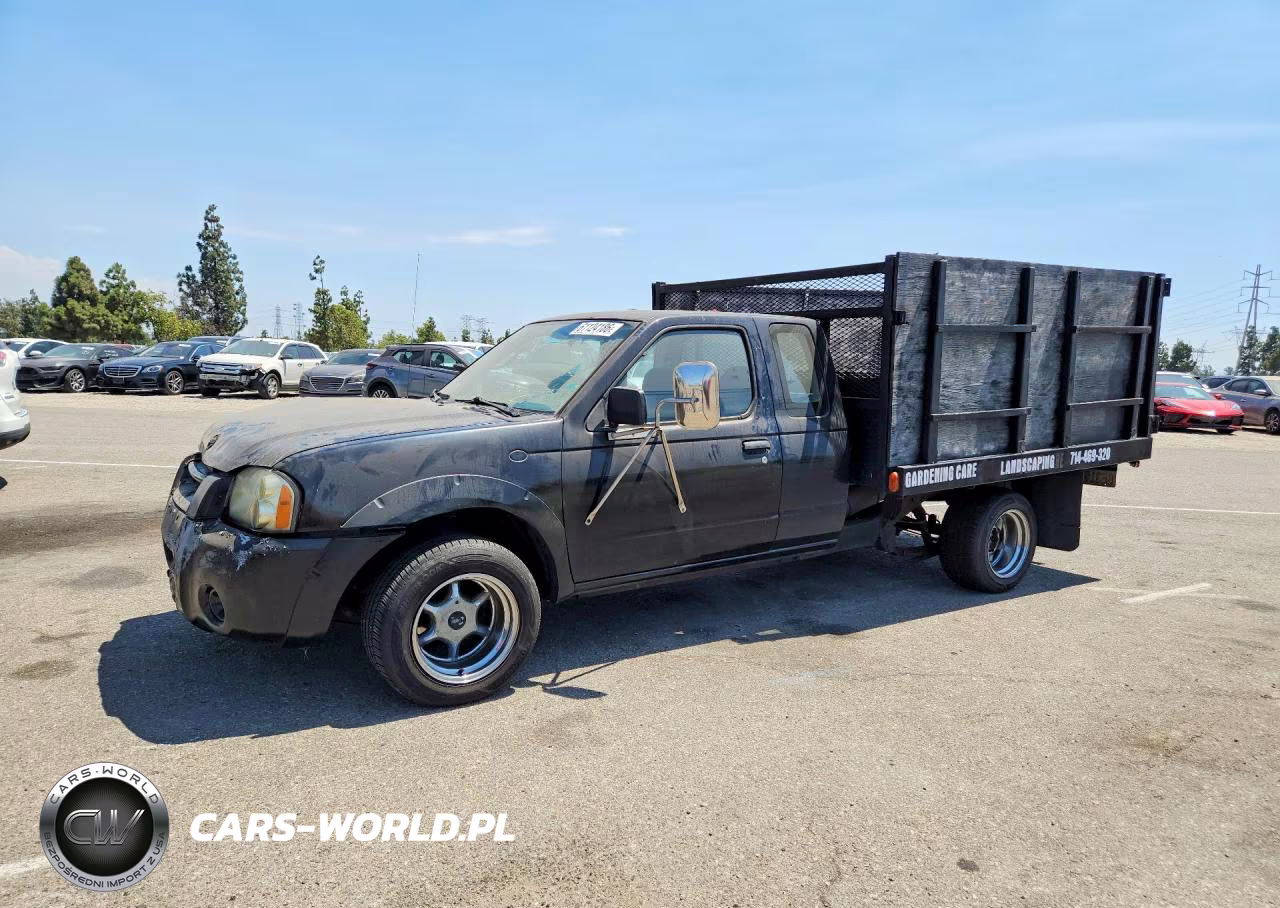 2002 Nissan Frontier Flatbed Truck