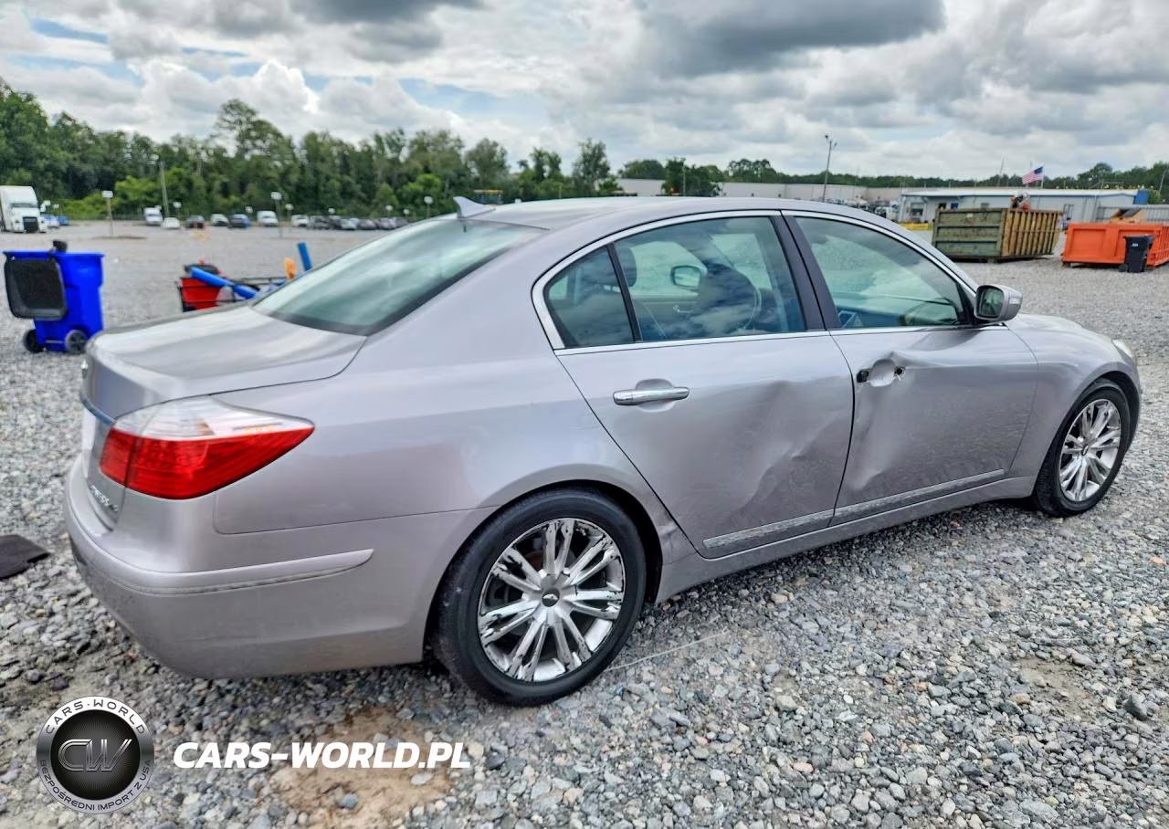 2009 Hyundai Genesis 4.6L VIN:KMHGC46F19U034457 - 3