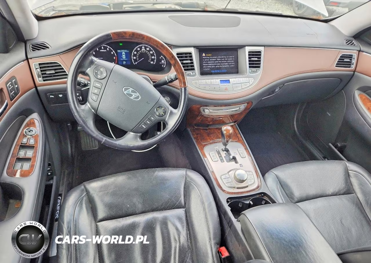 2009 Hyundai Genesis 4.6L VIN:KMHGC46F19U034457 - 8