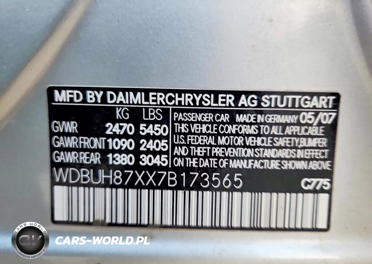 2007 Mercedes-Benz E 350 4Matic Wagon VIN:WDBUH87XX7B173565 - 12