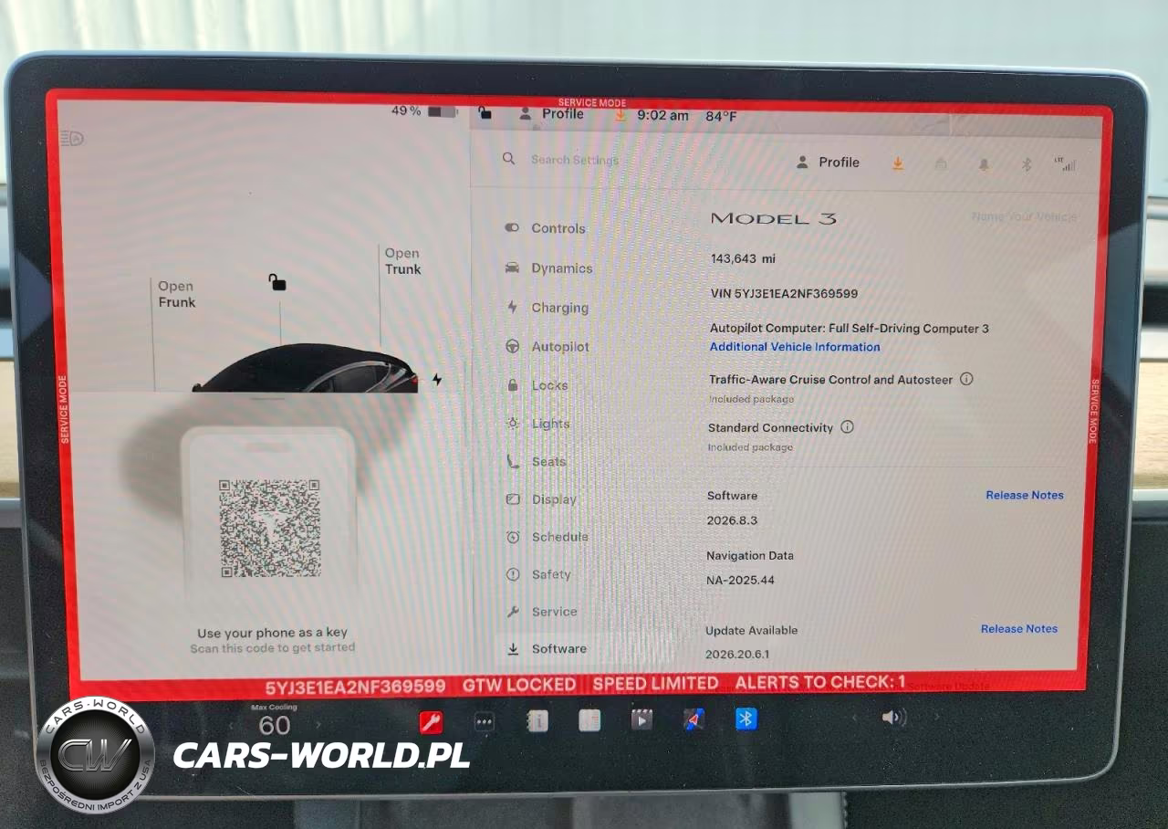 2022 Tesla Model 3 VIN:5YJ3E1EA2NF369599 - 9