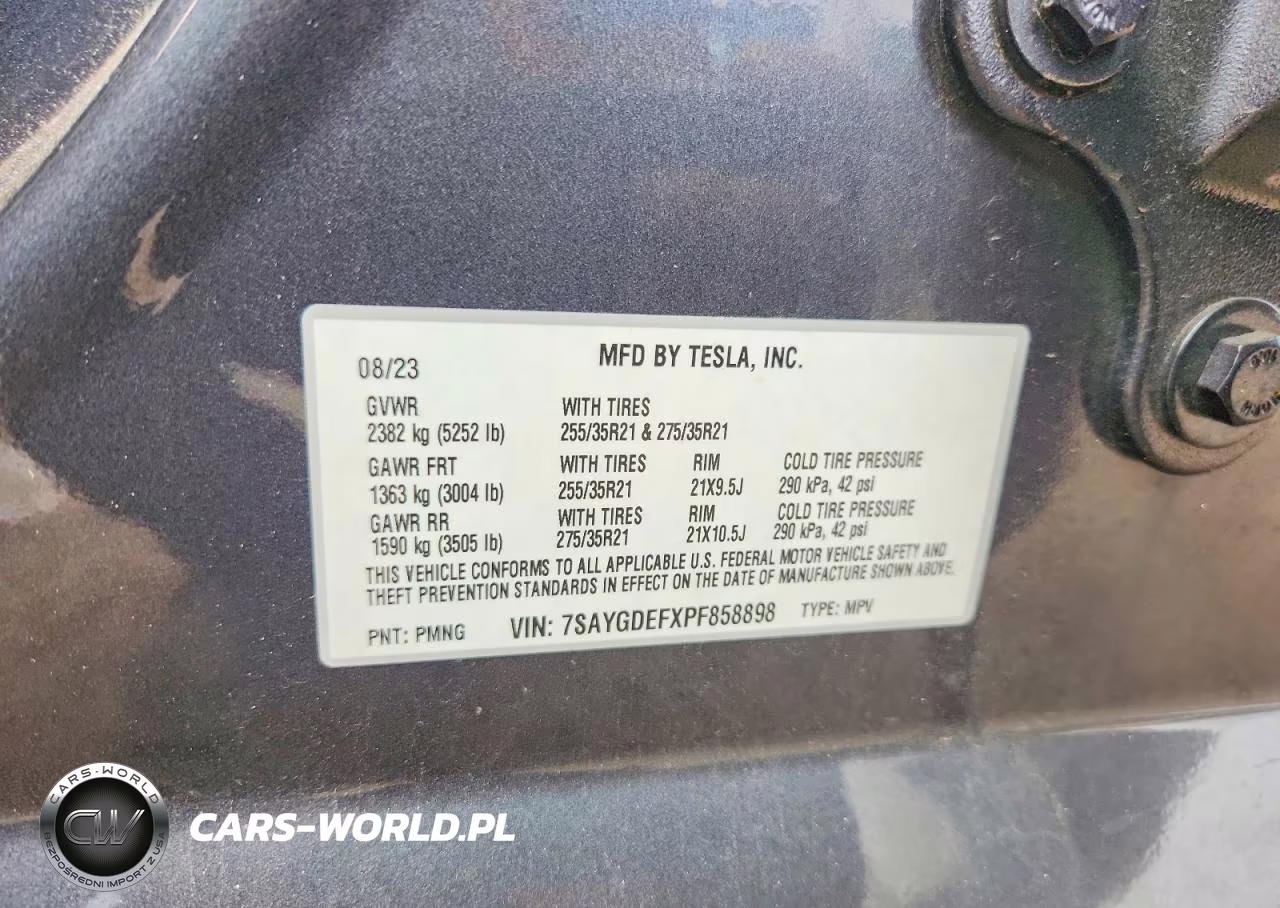 2023 Tesla Model Y VIN:7SAYGDEFXPF858898 - 12