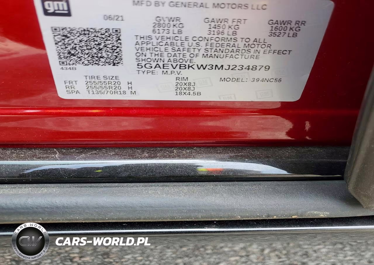 2021 Buick Enclave Premium VIN:5GAEVBKW3MJ234879 - 13
