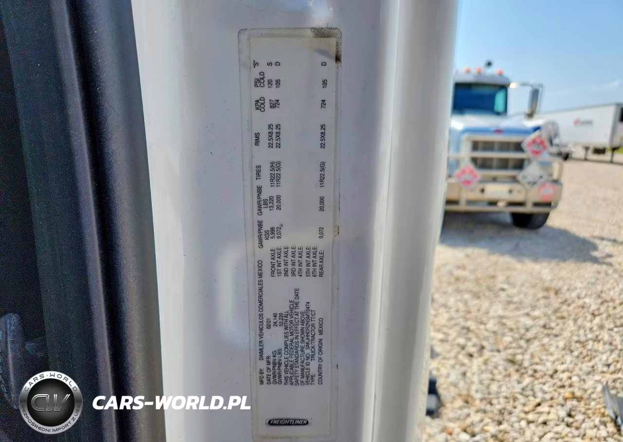 2022 Freightliner Cascadia 126 Semi Truck VIN:3AKJHHDR2NSMT0474 - 13