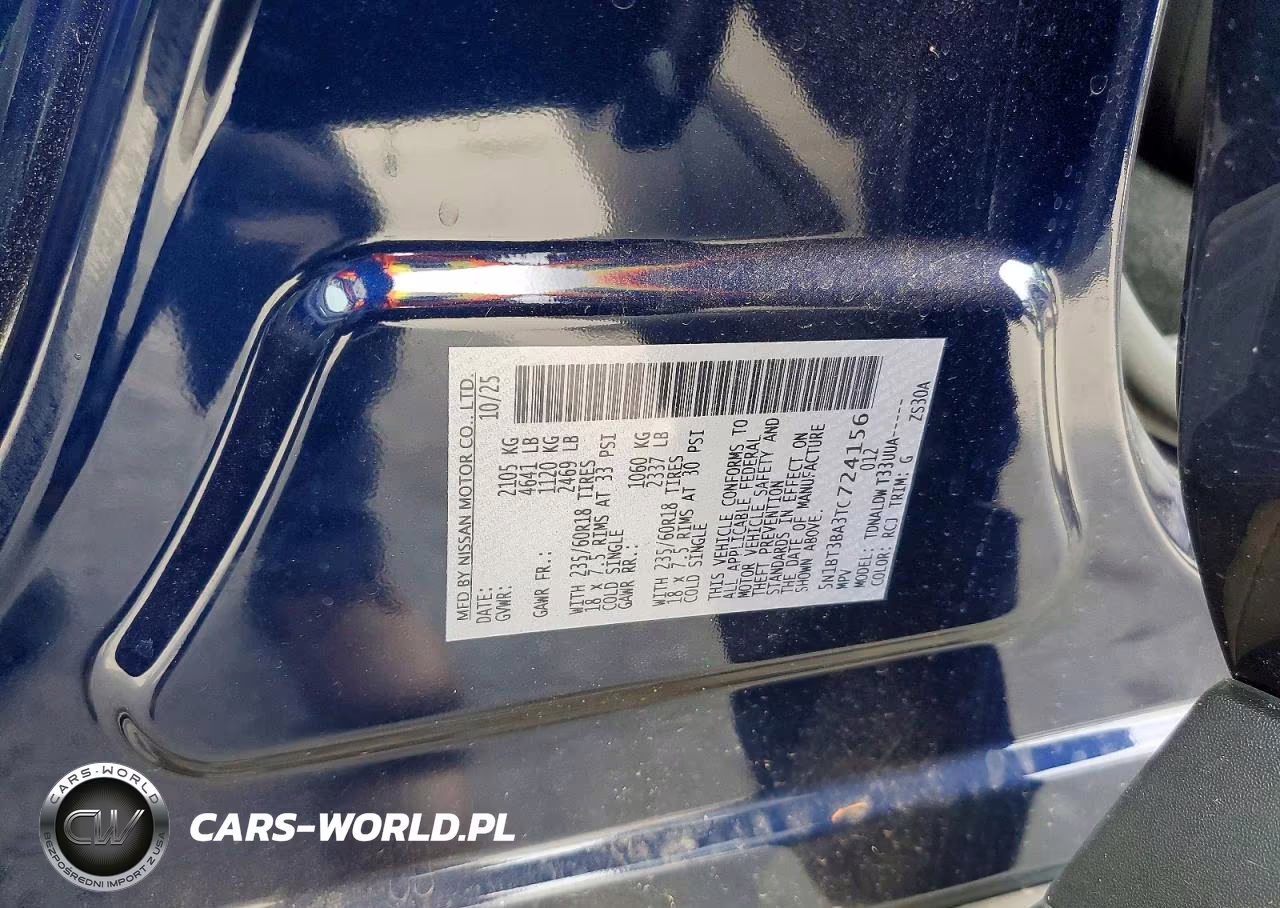 2026 Nissan Rogue Sv VIN:5N1BT3BA3TC724156 - 14