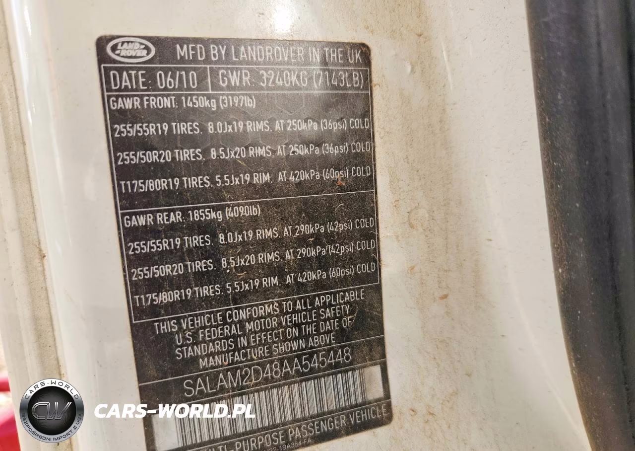 2010 Land Rover Lr4 Hse Plus VIN:SALAM2D48AA545448 - 13