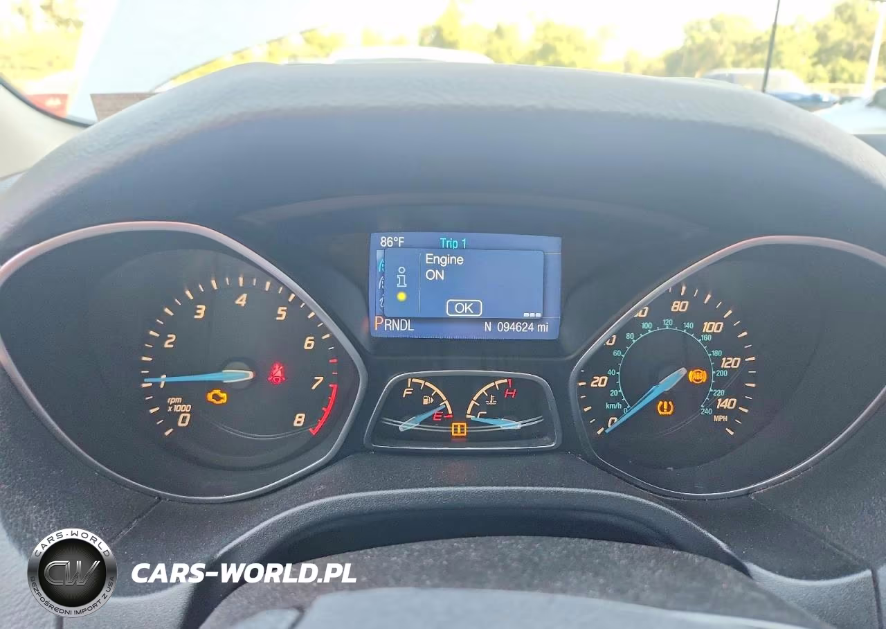2014 Ford Focus Se VIN:1FADP3F20EL259817 - 9