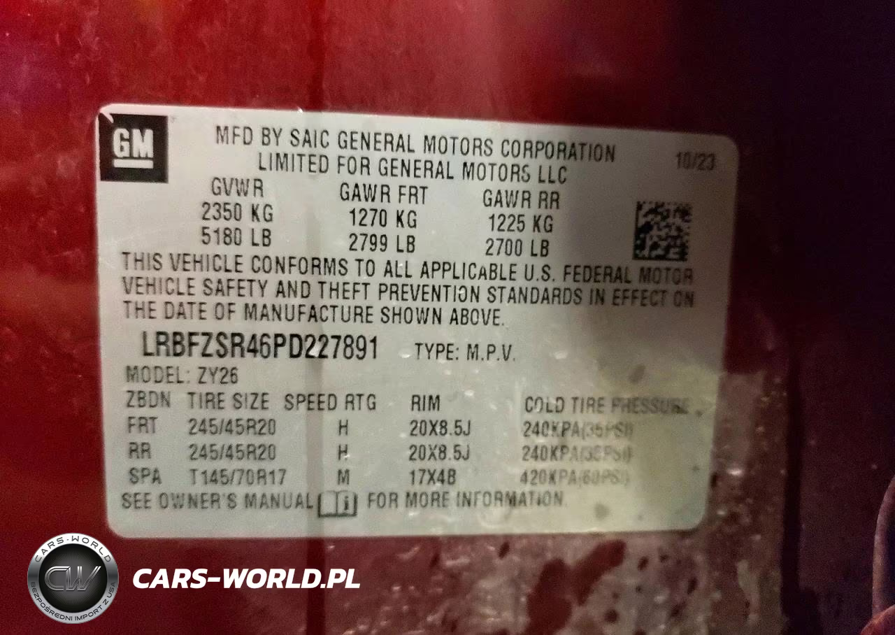 2023 Buick Envision Avenir VIN:LRBFZSR46PD227891 - 13