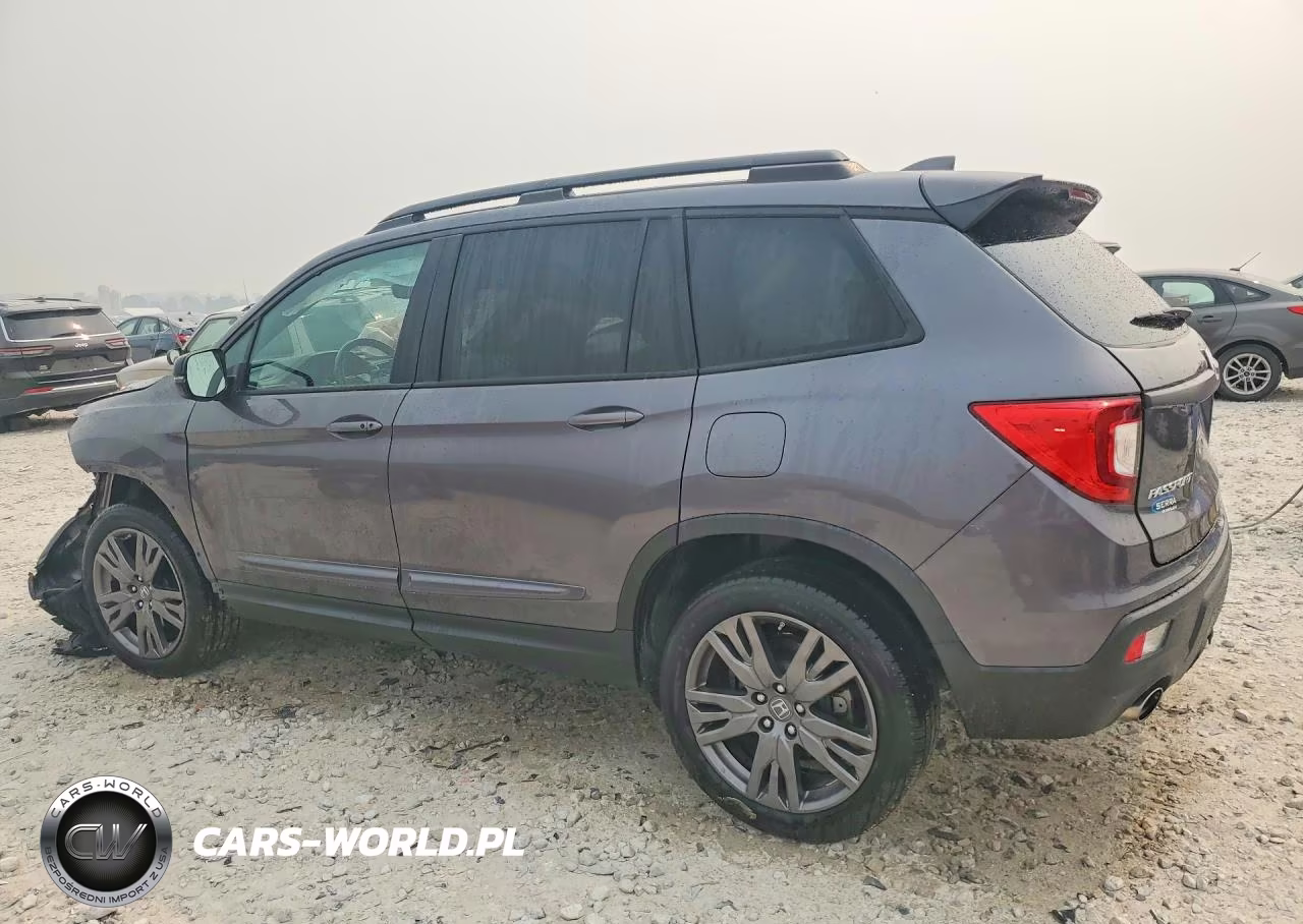 2019 Honda Passport Exl VIN:5FNYF8H56KB030494 - 2