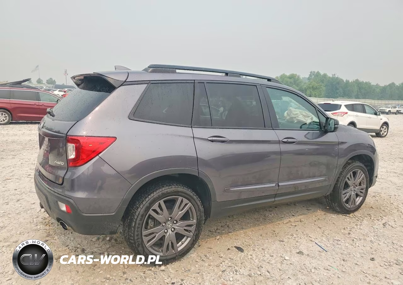 2019 Honda Passport Exl VIN:5FNYF8H56KB030494 - 3