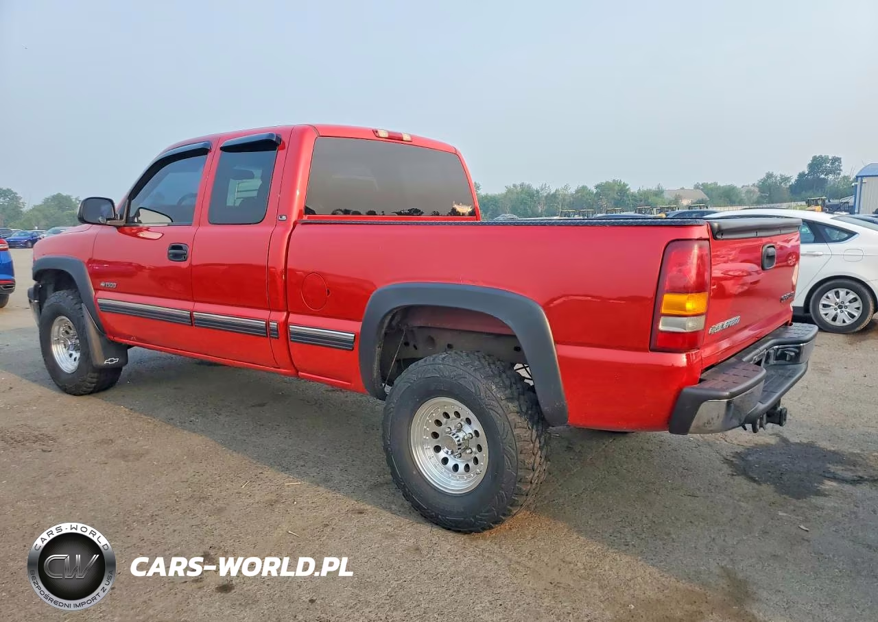 2002 Chevrolet Silverado K1500 VIN:1GCEK19T92E283197 - 2