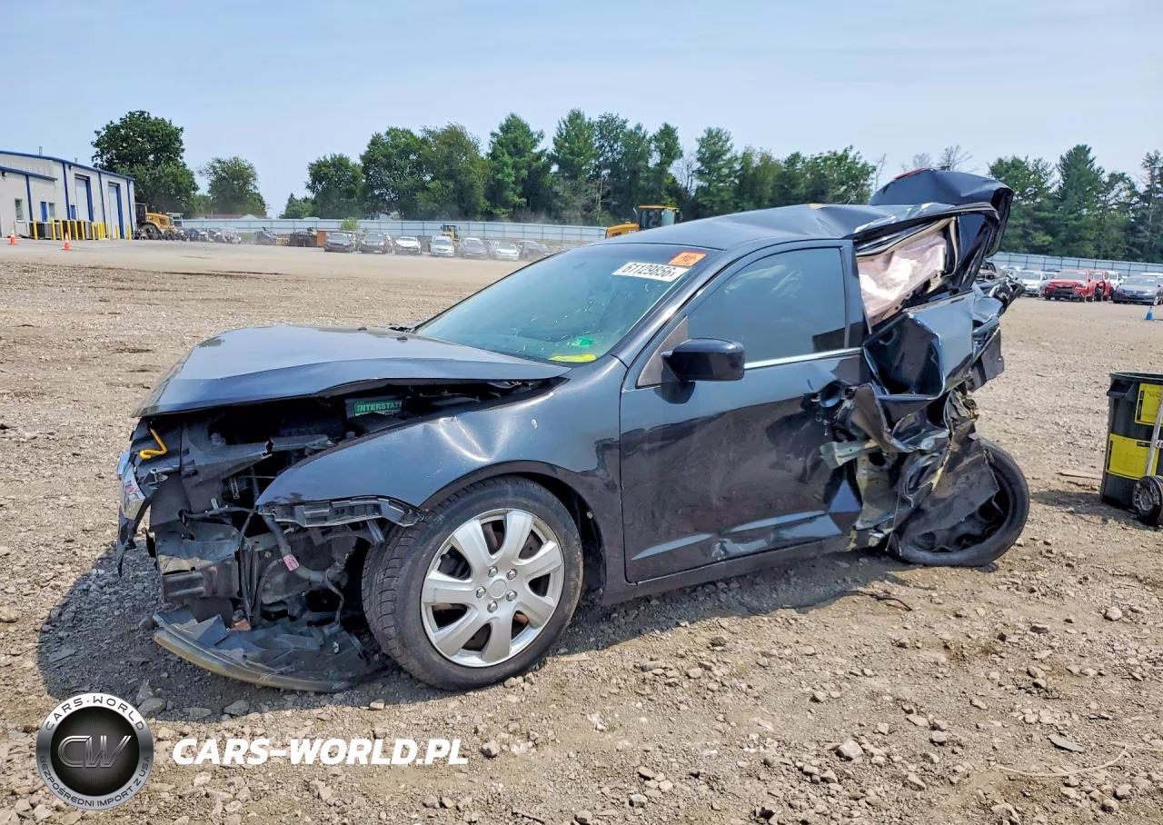 2010 Ford Fusion Se VIN:3FAHP0HA2AR178334 - 1