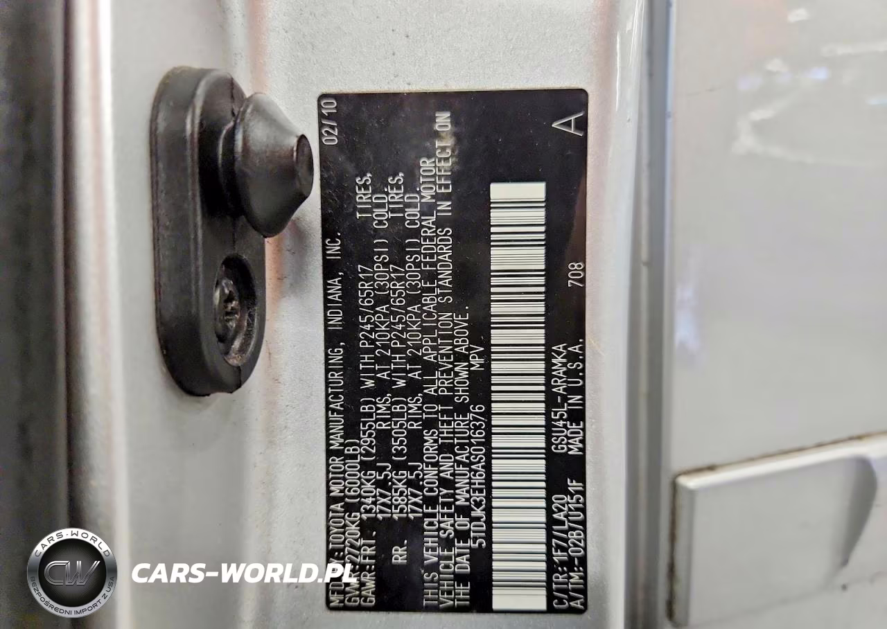 2010 Toyota Highlander Se VIN:5TDJK3EH6AS016376 - 13