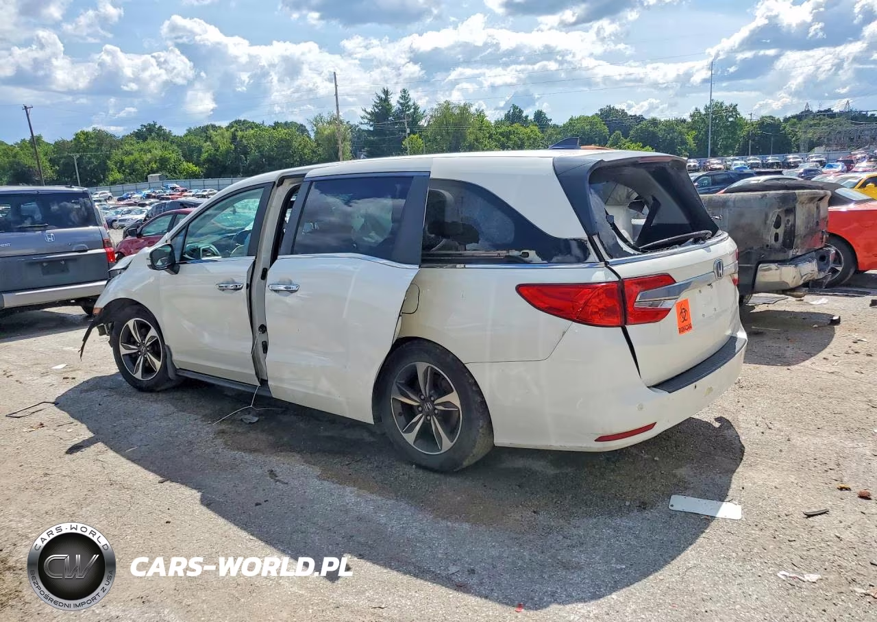 2019 Honda Odyssey Exl VIN:5FNRL6H69KB511186 - 2