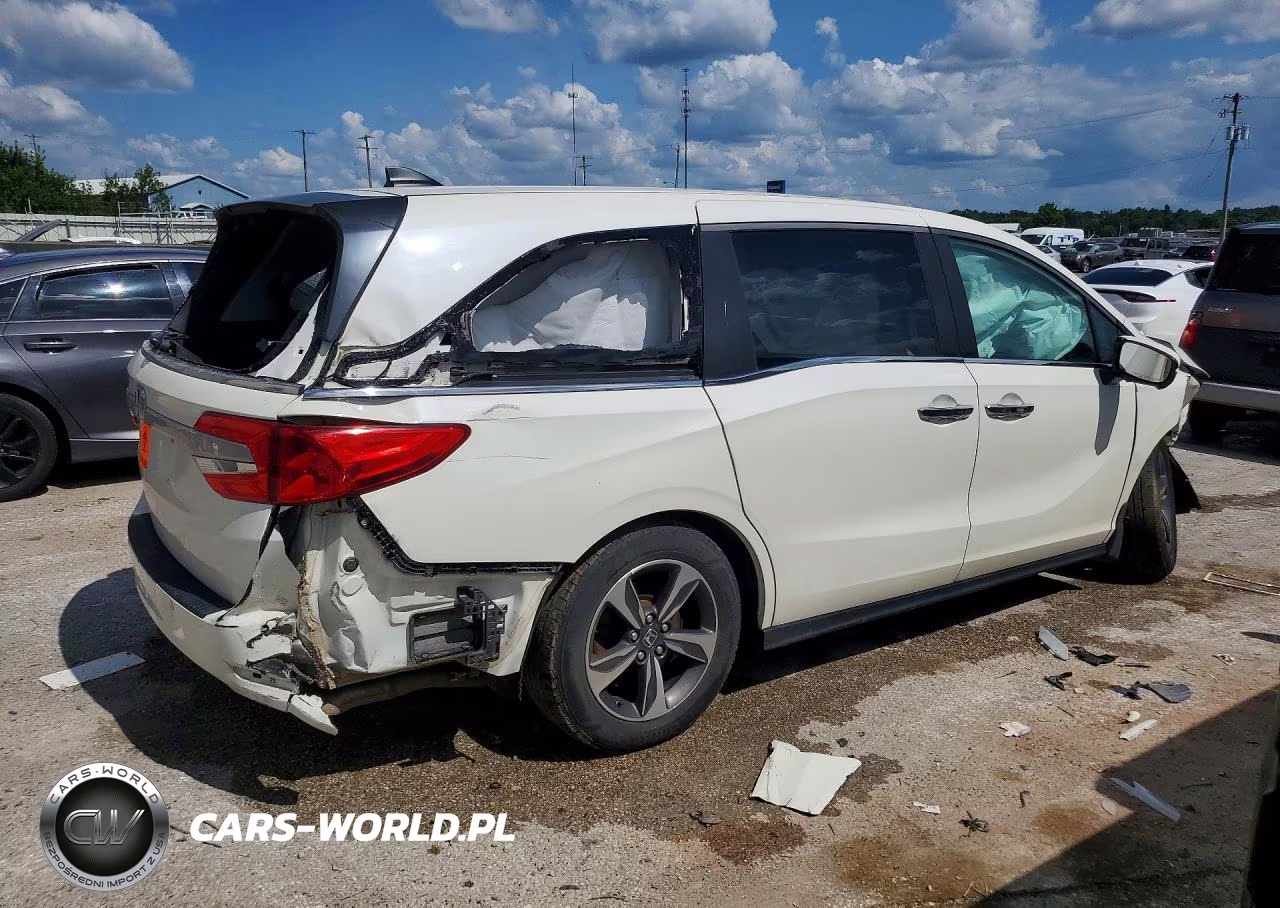 2019 Honda Odyssey Exl VIN:5FNRL6H69KB511186 - 3