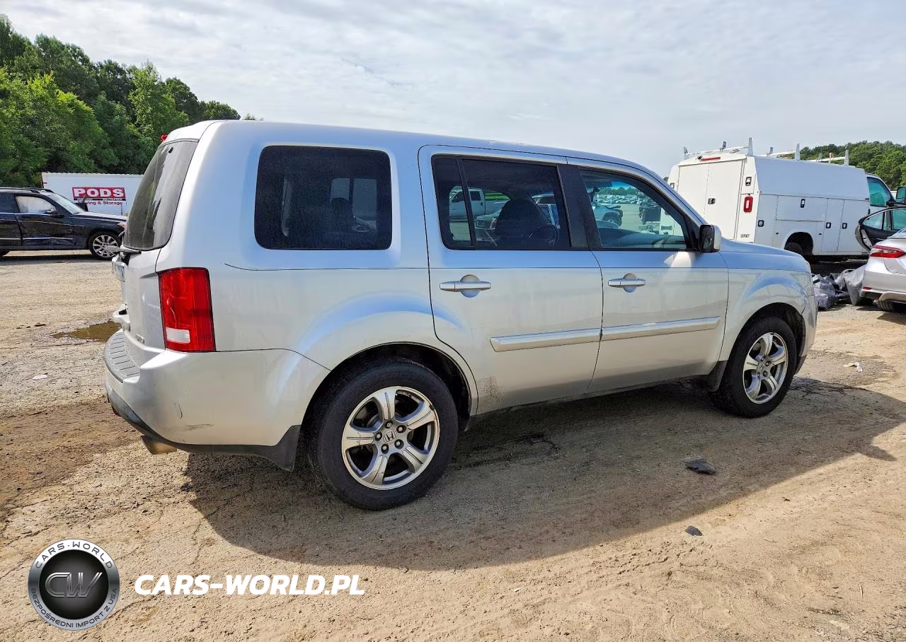 2015 Honda Pilot Exl VIN:5FNYF4H50FB054191 - 3