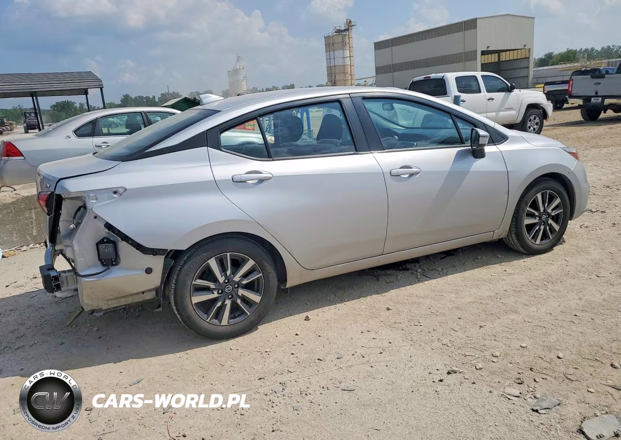 2021 Nissan Versa Sv VIN:3N1CN8EV2ML845882 - 3