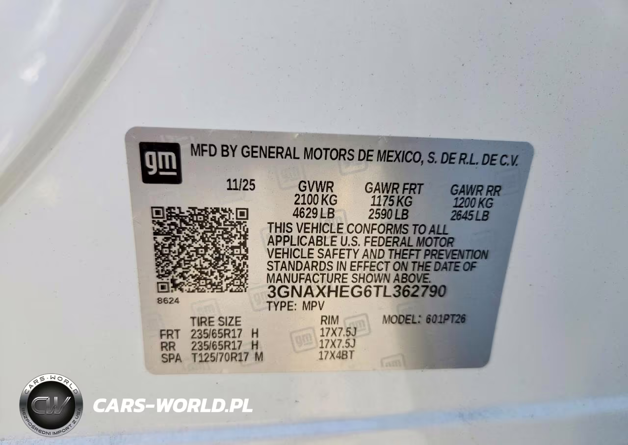2026 Chevrolet Equinox Lt VIN:3GNAXHEG6TL362790 - 13