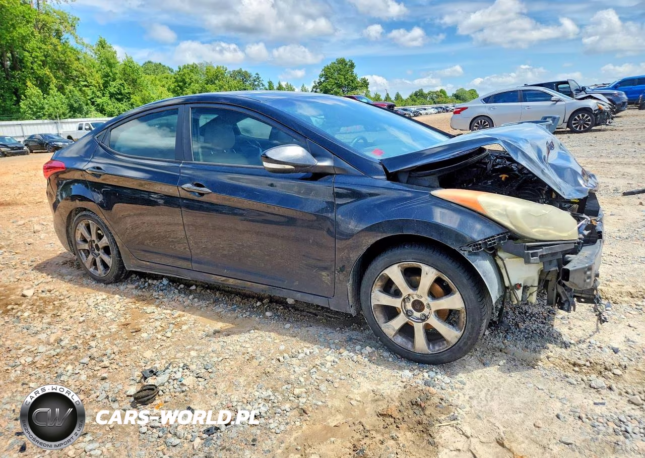 2012 Hyundai Elantra Limited VIN:5NPDH4AE7CH150772 - 4