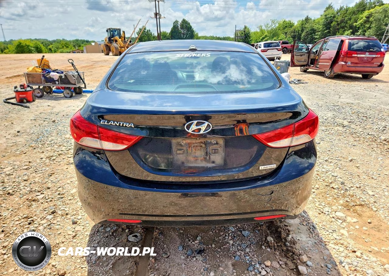2012 Hyundai Elantra Limited VIN:5NPDH4AE7CH150772 - 6