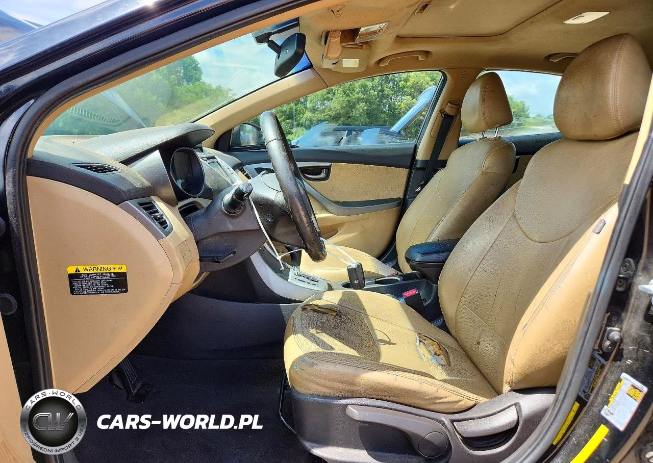 2012 Hyundai Elantra Limited VIN:5NPDH4AE7CH150772 - 7