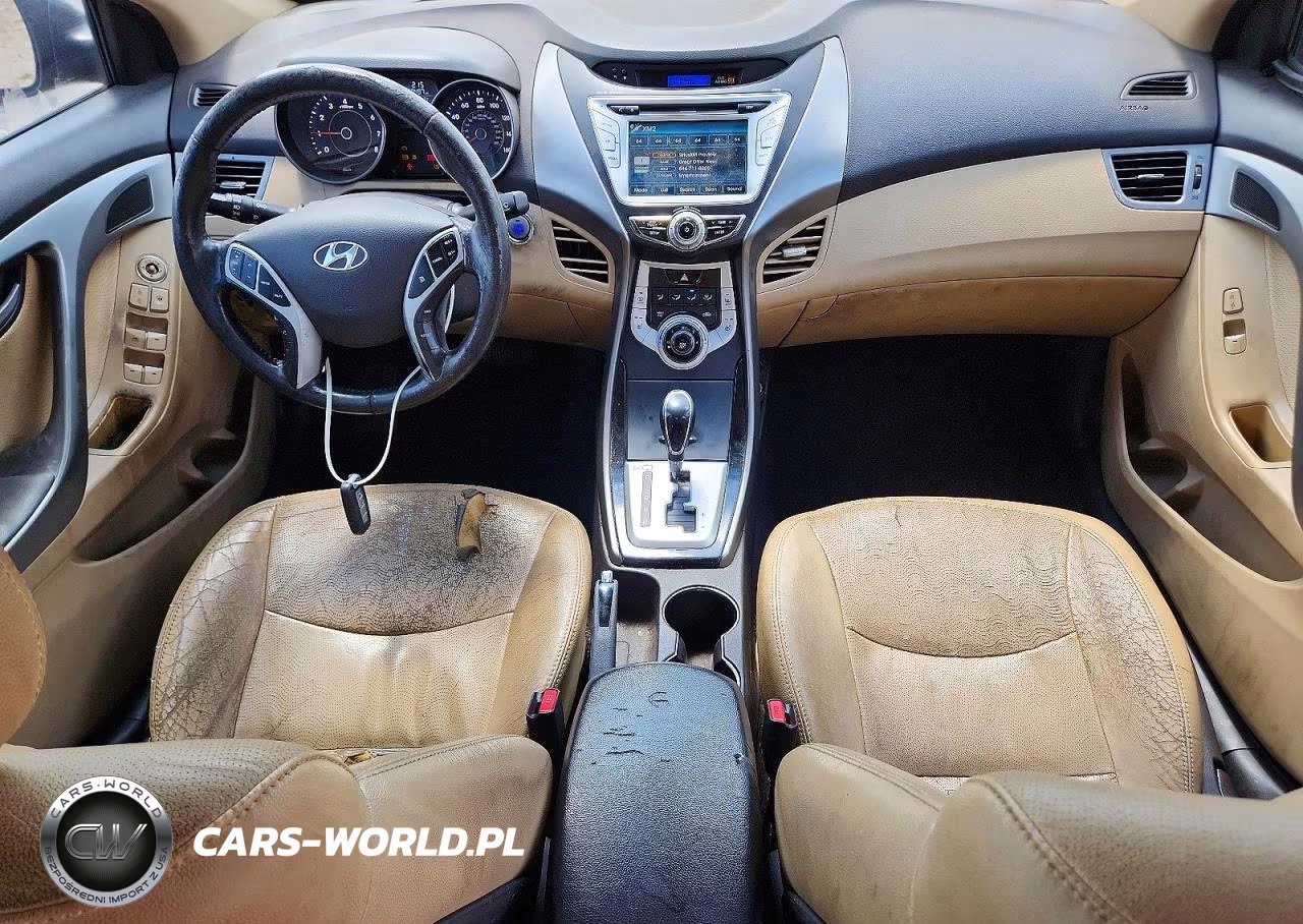 2012 Hyundai Elantra Limited VIN:5NPDH4AE7CH150772 - 8