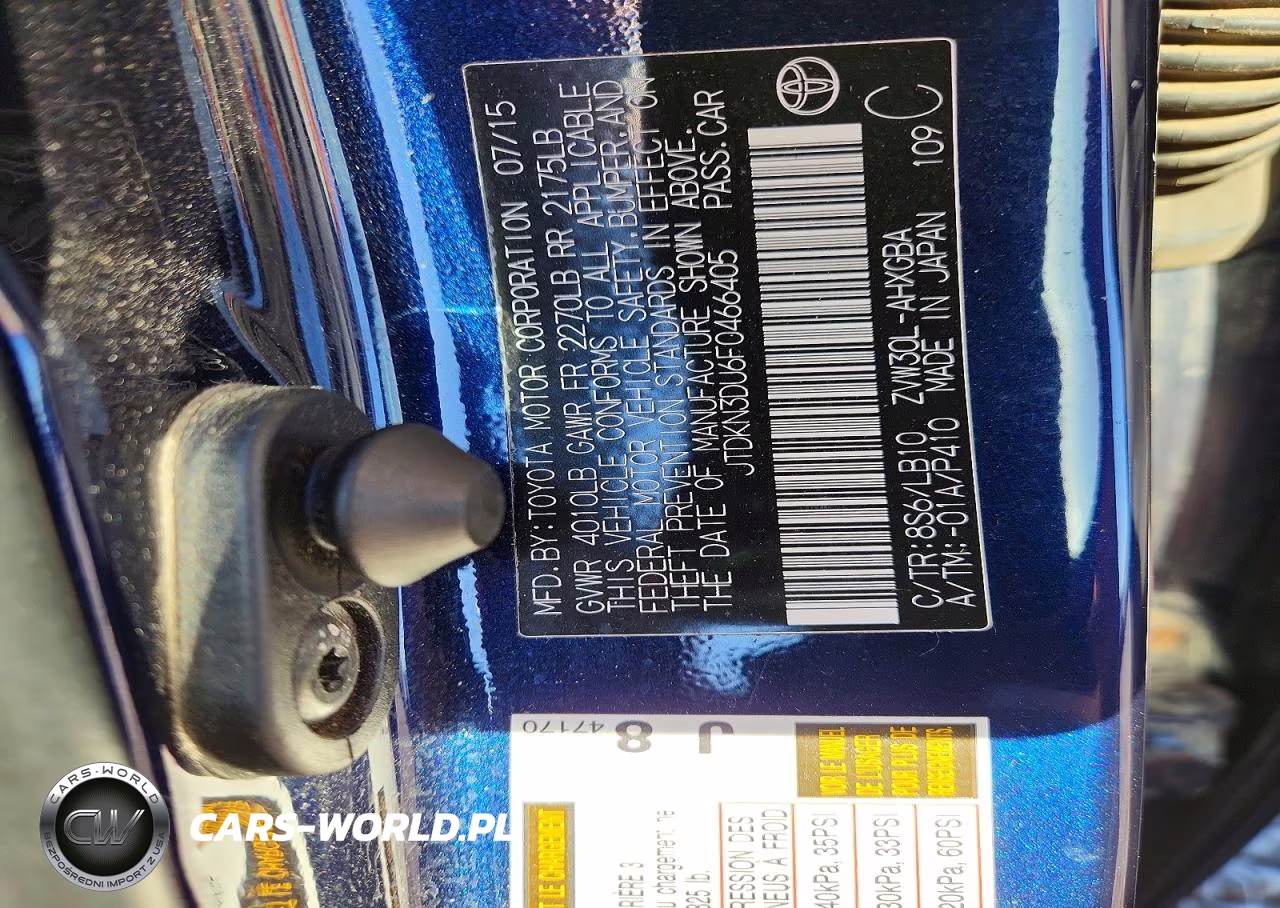 2015 Toyota Prius Four VIN:JTDKN3DU6F0466405 - 13