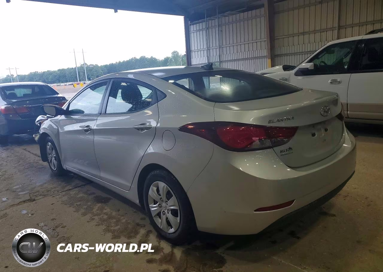 2016 Hyundai Elantra Se VIN:5NPDH4AE9GH715092 - 2