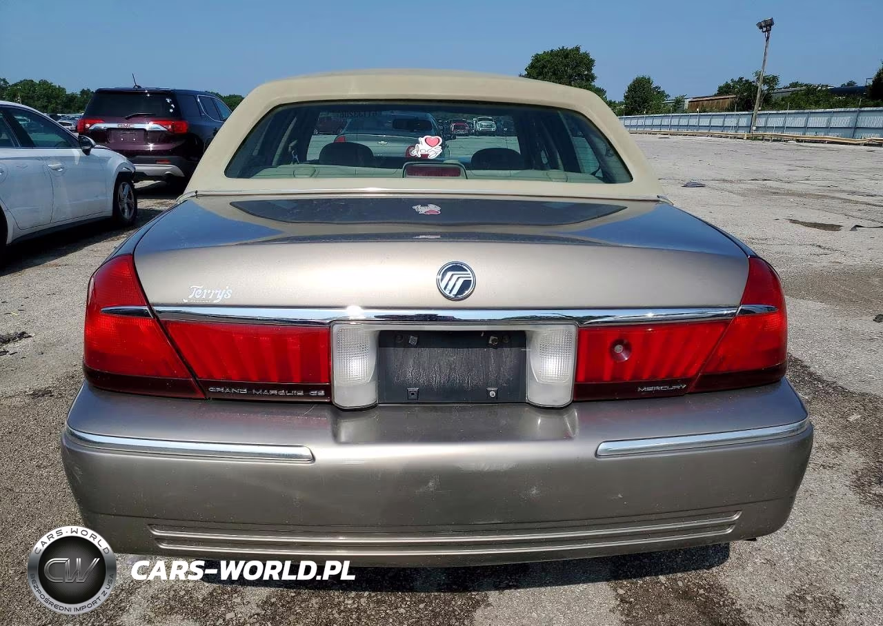 2001 Mercury Grand Marquis Gs VIN:2MEFM74W11X660250 - 6