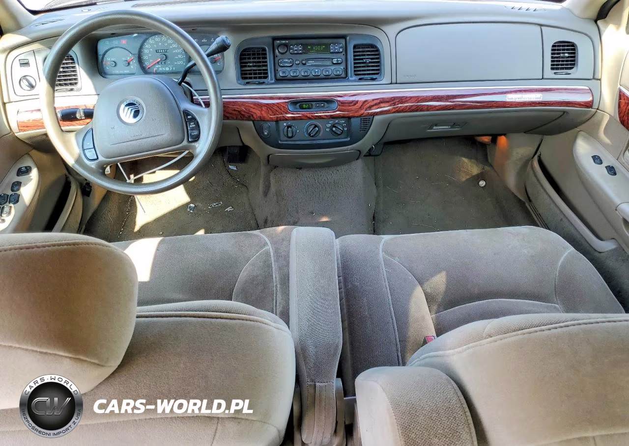2001 Mercury Grand Marquis Gs VIN:2MEFM74W11X660250 - 8