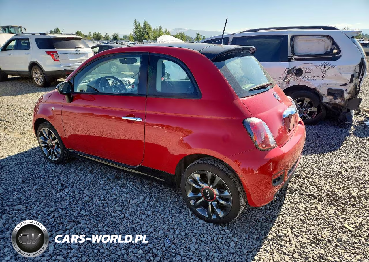 2017 Fiat 500 Pop VIN:3C3CFFKR0HT700422 - 2