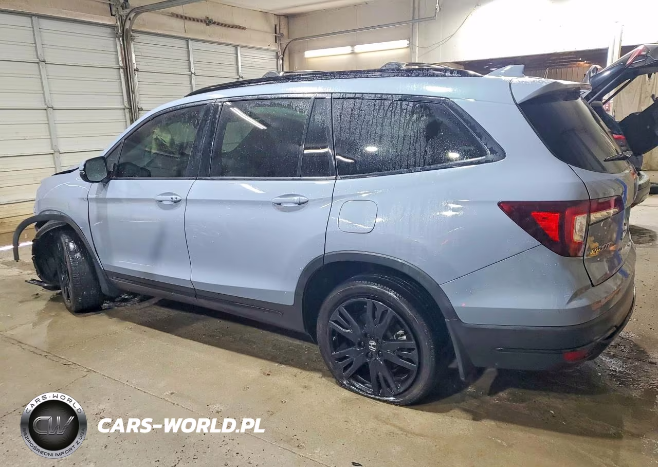 2022 Honda Pilot Black VIN:5FNYF6H77NB061327 - 2