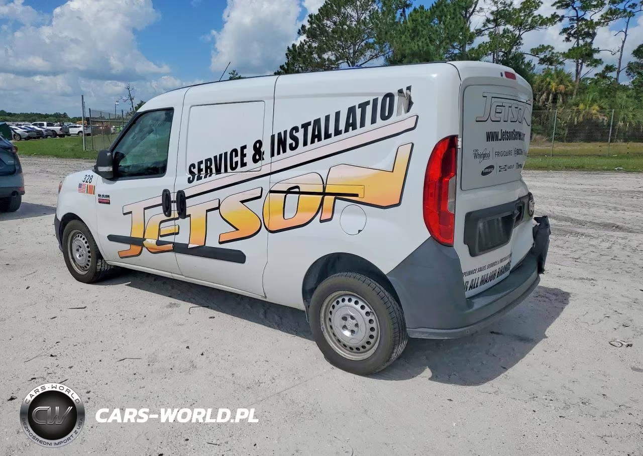 2017 Ram Promaster City St Delivery Van VIN:ZFBERFAB9H6D31222 - 2