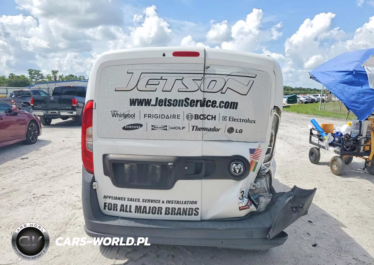 2017 Ram Promaster City St Delivery Van VIN:ZFBERFAB9H6D31222 - 6