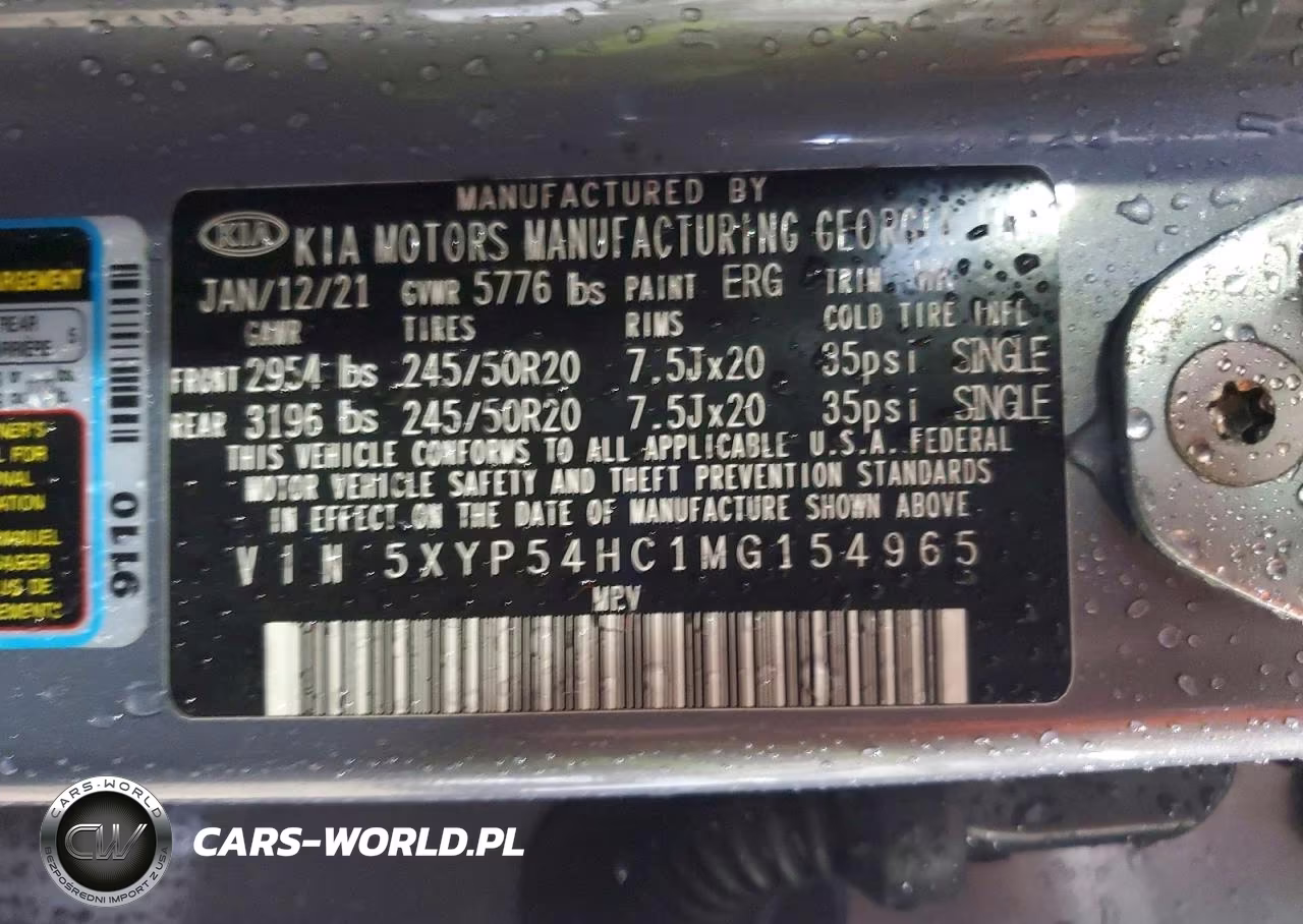 2021 Kia Telluride Sx VIN:5XYP54HC1MG154965 - 14