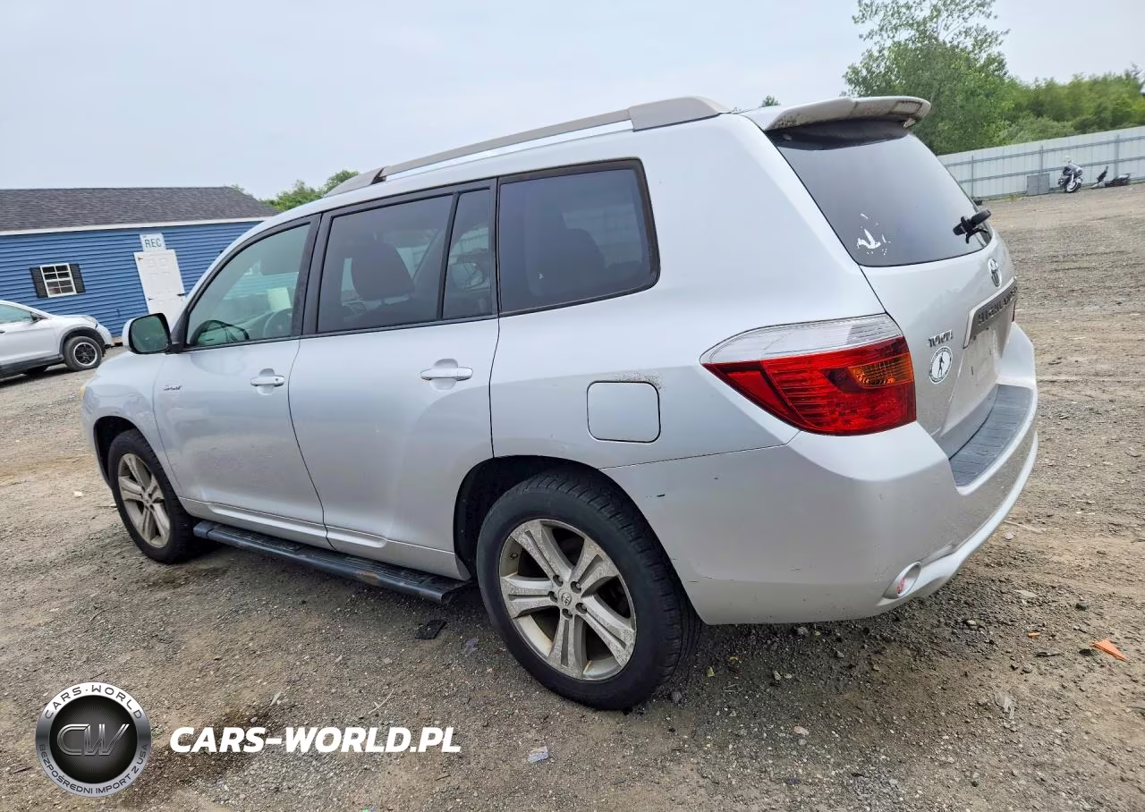 2008 Toyota Highlander Sport VIN:JTEES43A482099526 - 2