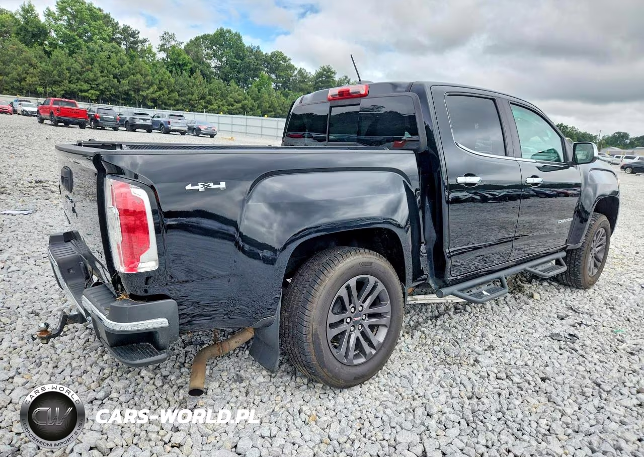 2017 GMC Canyon Slt VIN:1GTG6DEN8H1307947 - 3