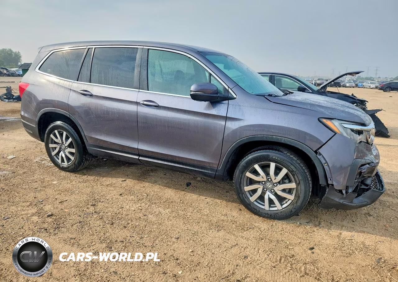 2020 Honda Pilot Ex VIN:5FNYF6H37LB049575 - 4