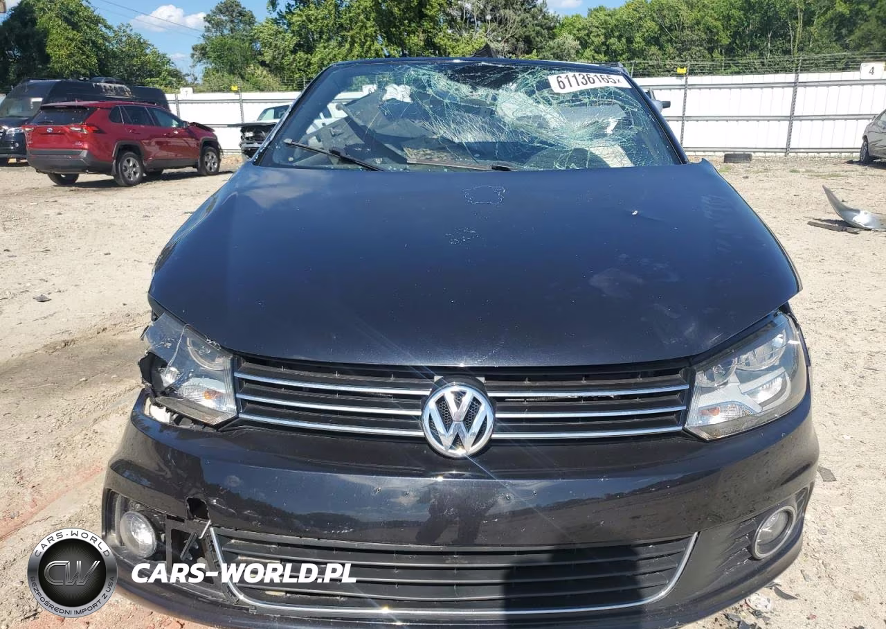 2016 Volkswagen Eos Komfort VIN:WVWBW8AH5GV000051 - 5