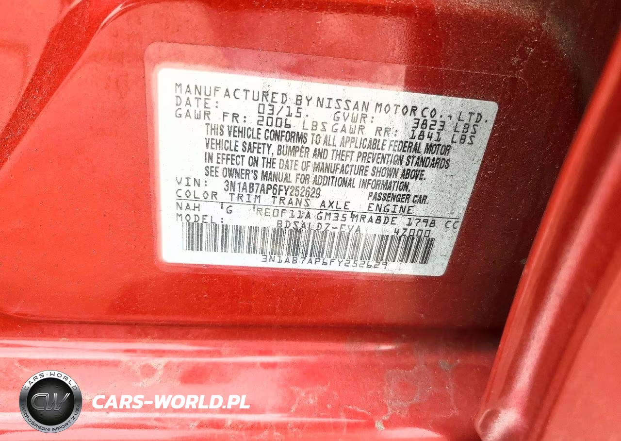 2015 Nissan Sentra Sv VIN:3N1AB7AP6FY252629 - 12
