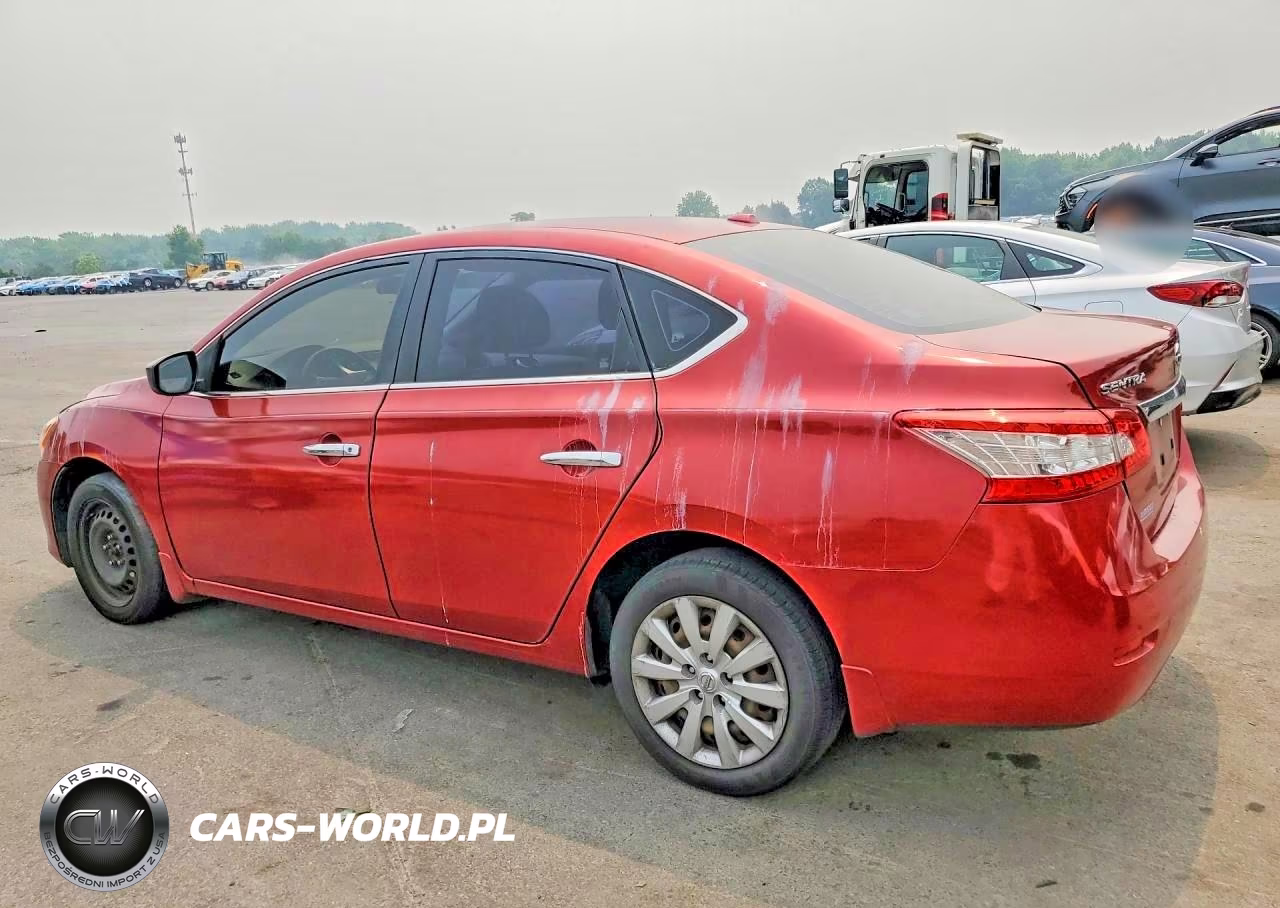 2015 Nissan Sentra Sv VIN:3N1AB7AP6FY252629 - 2