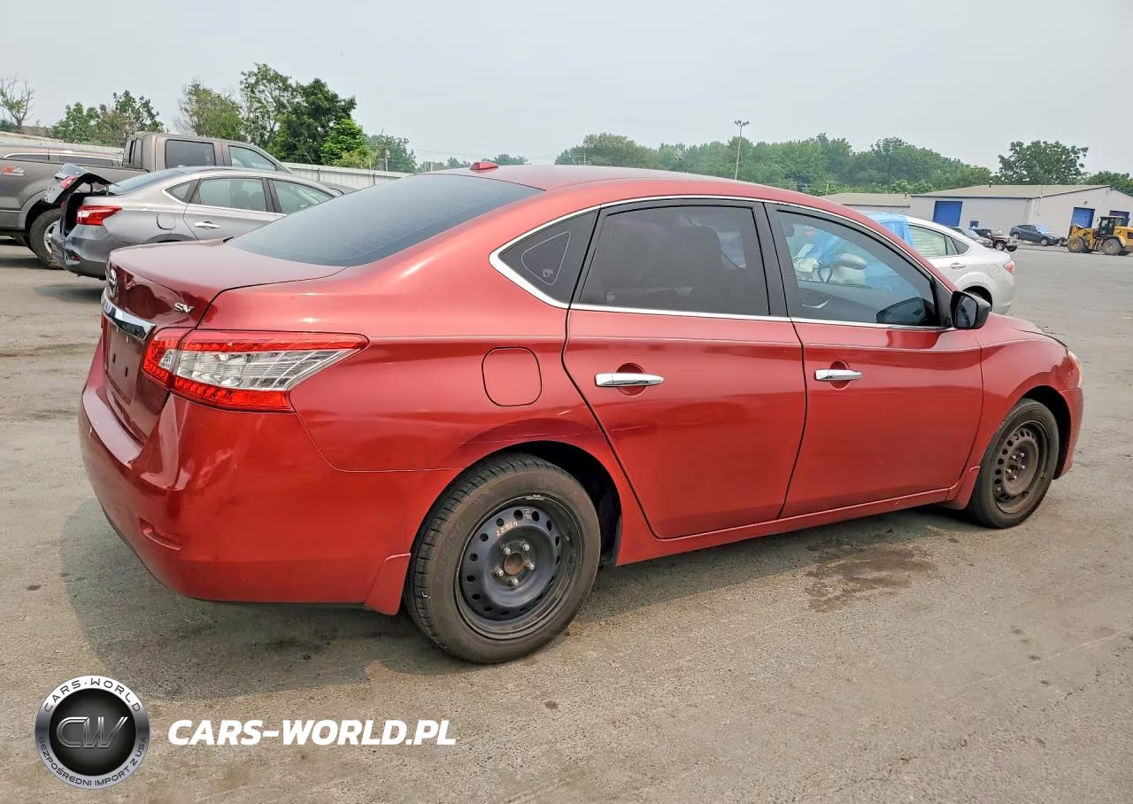 2015 Nissan Sentra Sv VIN:3N1AB7AP6FY252629 - 3