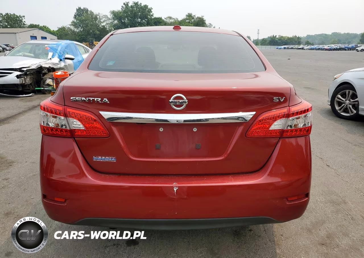 2015 Nissan Sentra Sv VIN:3N1AB7AP6FY252629 - 6