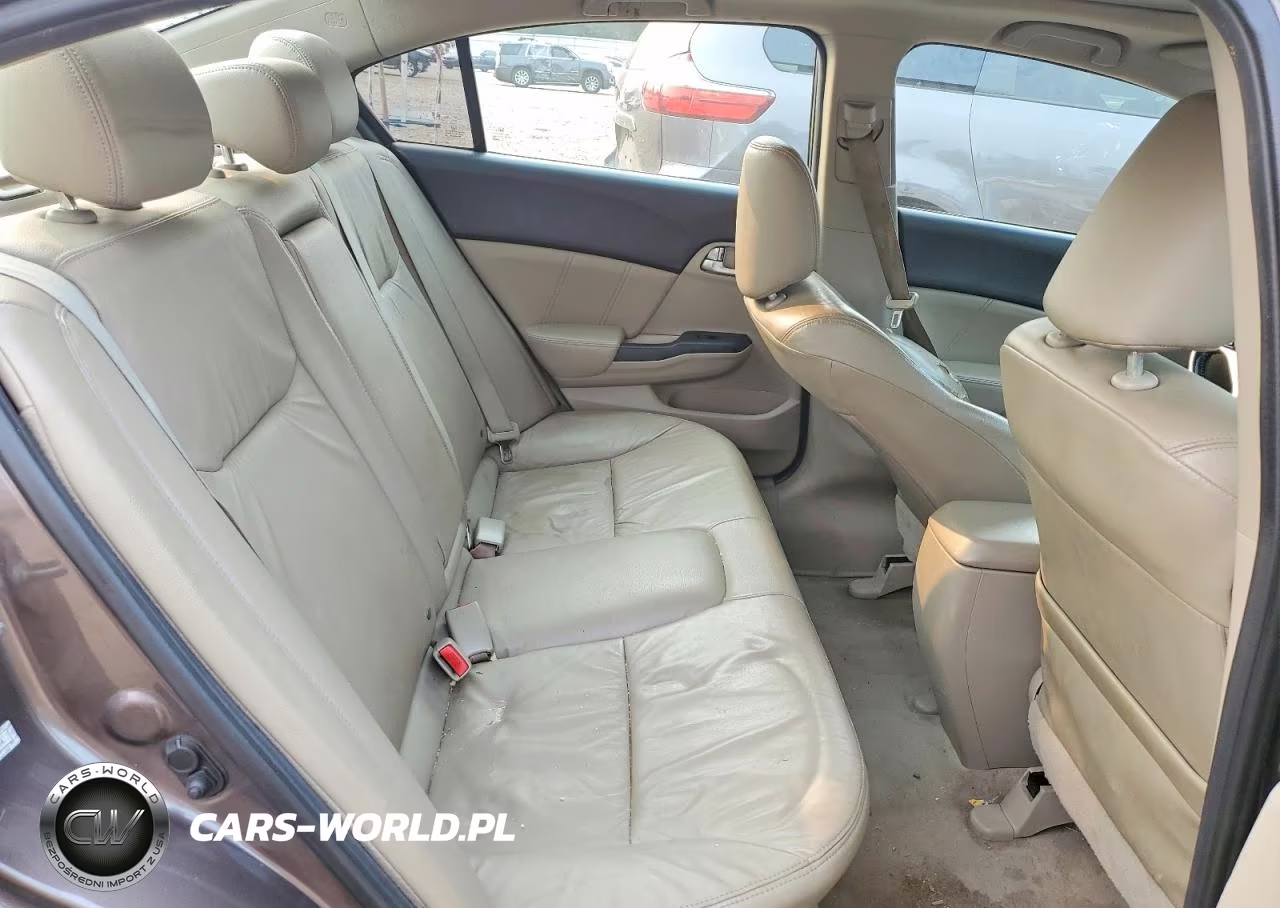 2012 Honda Civic Exl VIN:2HGFB2F99CH539174 - 10