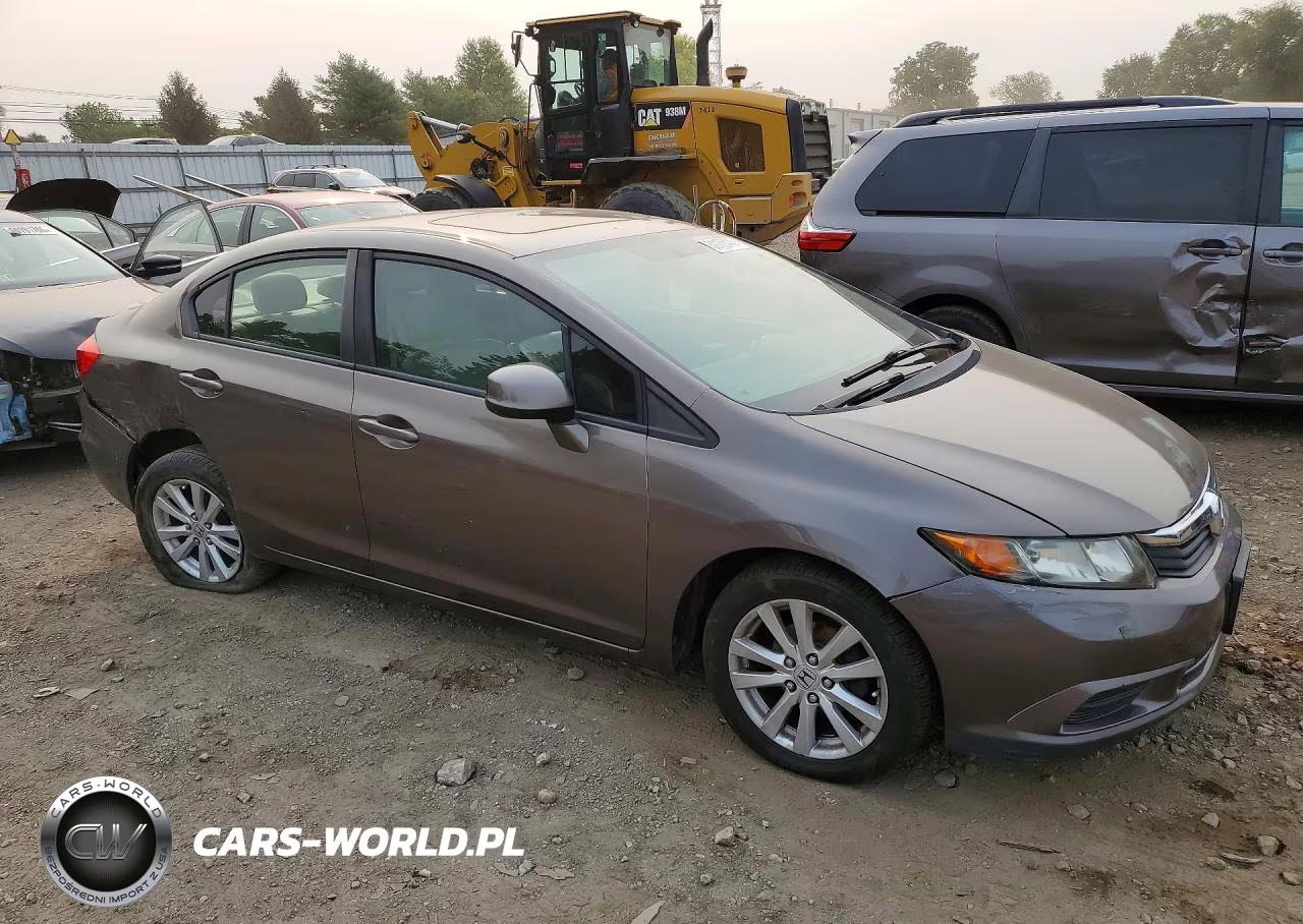 2012 Honda Civic Exl VIN:2HGFB2F99CH539174 - 4