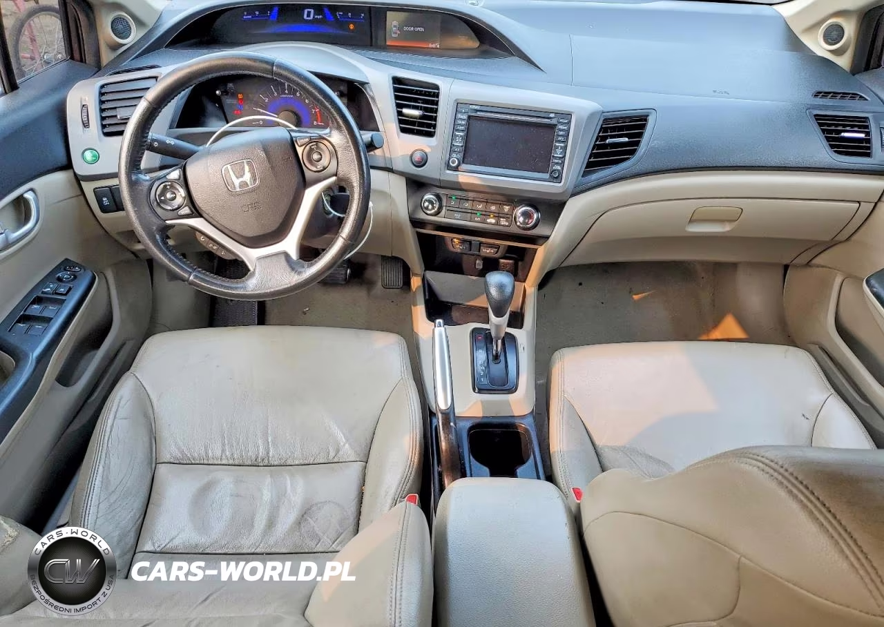 2012 Honda Civic Exl VIN:2HGFB2F99CH539174 - 8